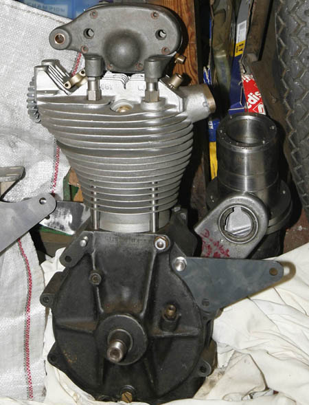 Drive side of 1936 40M Engine
